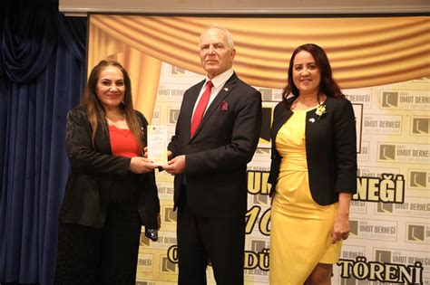 Töre KKTC Umut Derneği 10. Yıl Onur Ödülleri törenine katıldı